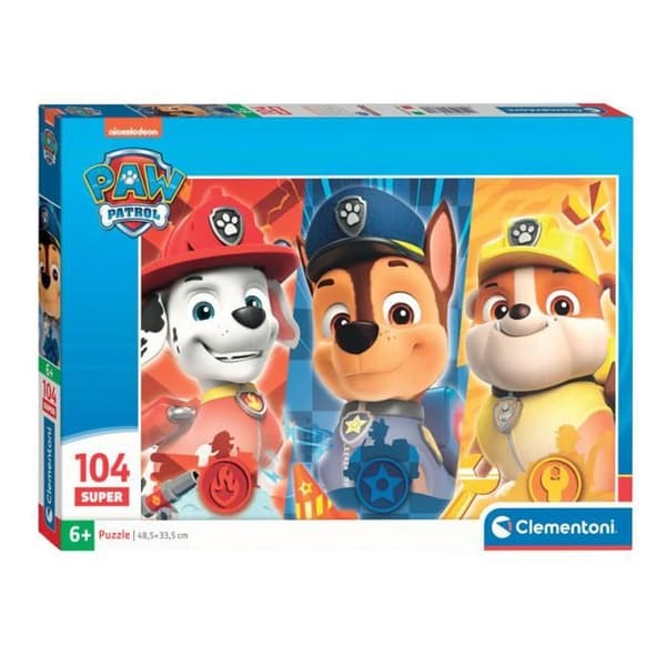 Clementoni pussel super color närbild, 104 st.