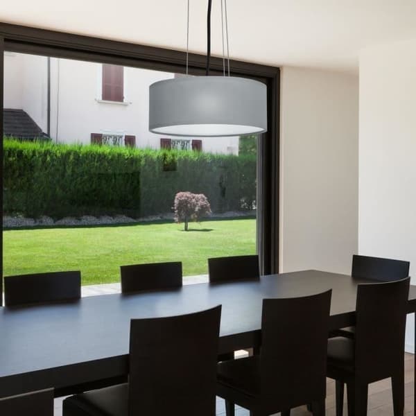 RANEX Ceiling Dream taklampa - Grå - E14 40W - Textil, metall och plast