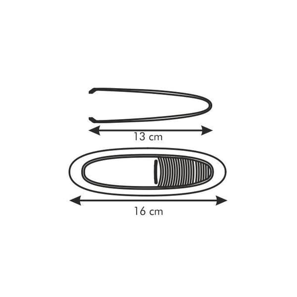Tescoma 420530, Plast, Rostfritt stål, Rostfritt stål, Rostfritt stål, 13 cm