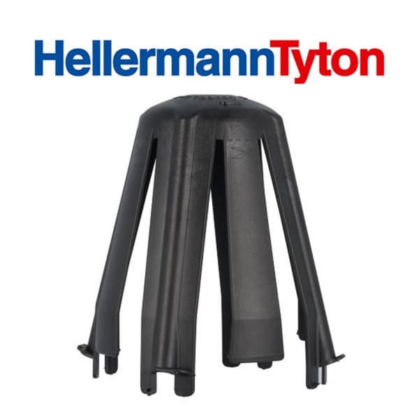 HellermannTyton Set med 3 skyddskåpor för infällda spotlights SpotClip-II