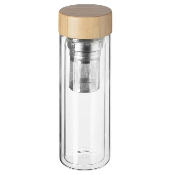 Dubbelväggad tekanna "Bambou" 40cl Natur