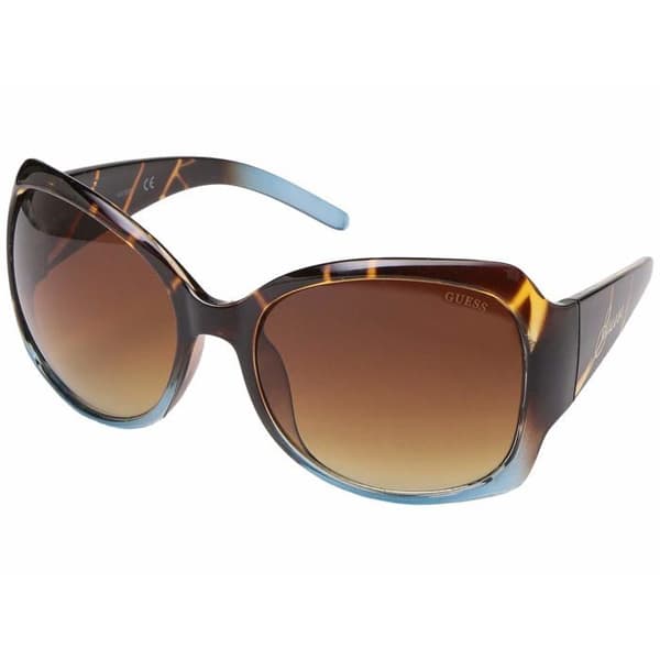 Översize solglasögon - GUESS - GU0200F - Flerfärgad - UV-skydd - Gradientlinser - One size