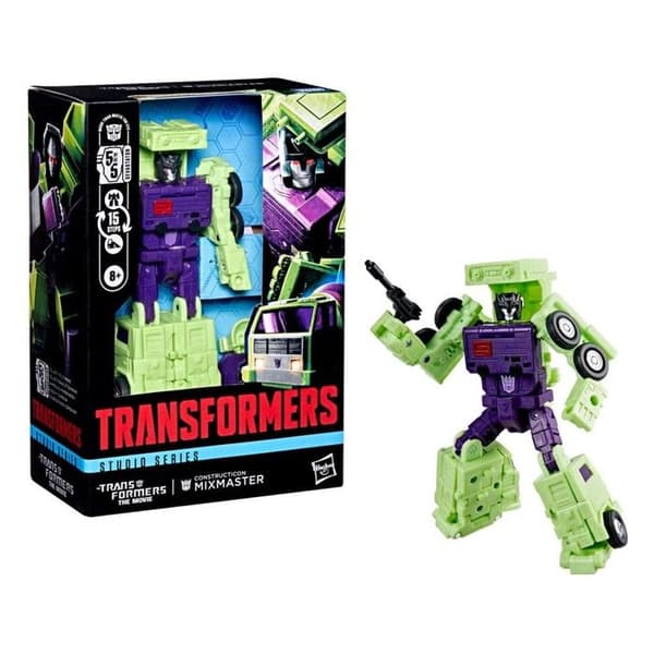 Hasbro - Transformers: The Movie Studio Series Voyager Class - Figurin Constructicon Mixmaster 16 cm