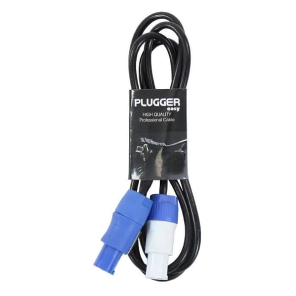 Plugger Strömkabel Powercon Hane - Hane 1.8m Easy Kabel