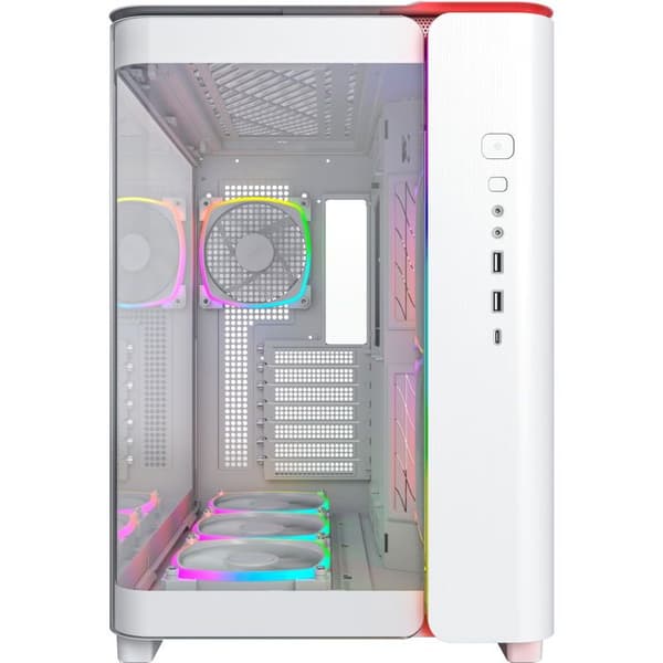 Datorlåda - Montech - KING 95 PRO - Vit - ATX, mATX, mITX - 4x120mm ARGB - 2x140mm ARGB