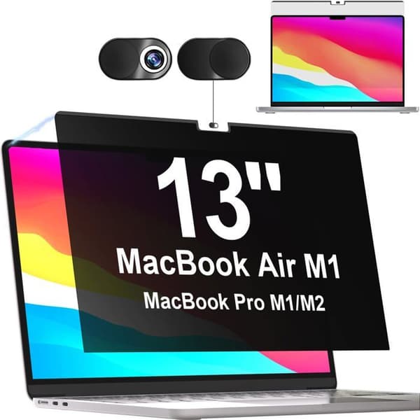 Sekretessfilter - anti-diskretionsfilter Mamol - sekretessskärm MacBook Pro 13
