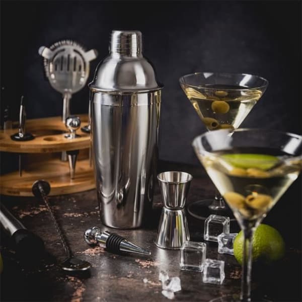 Bartentset - Klausberg - KB7655 - 12 delar - Silver - Metall, Plastik