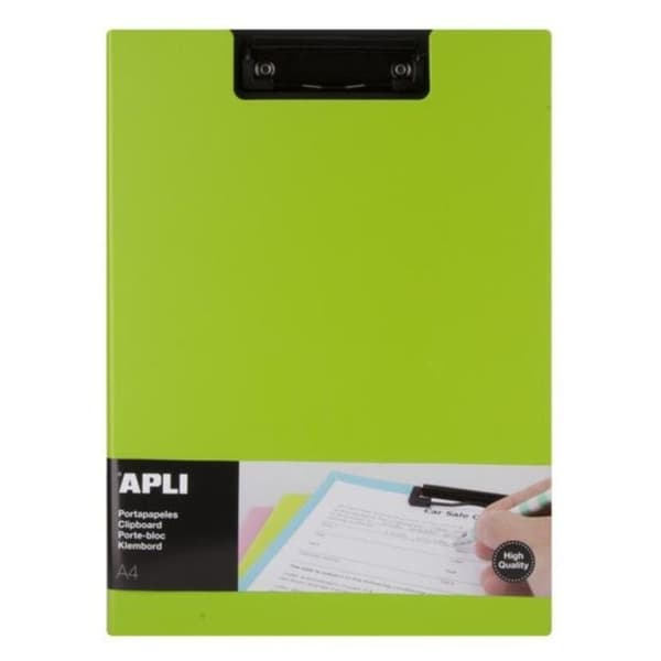 Premium grön mapp med lock A4