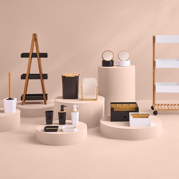 Bamboo WC-borste "Naturéo" vit - 5 five simply smart