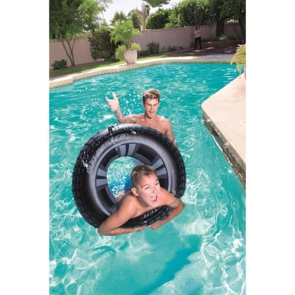 Däckboj - BESTWAY - Ø 91 cm - PVC - Blandat - Utomhus