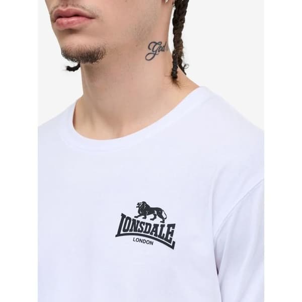 T-shirt i bomull Lonsdale Warlingham