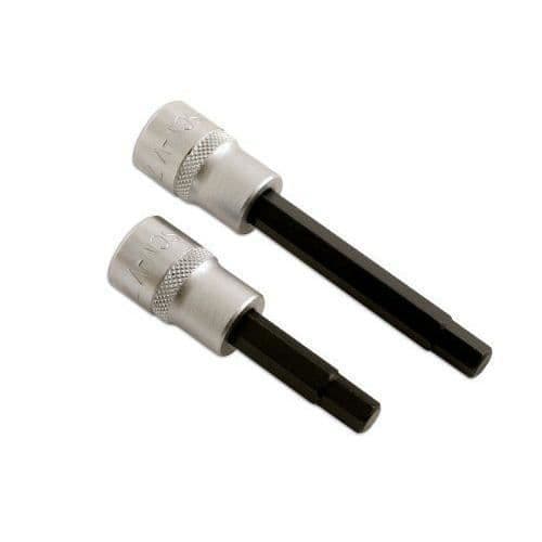 Laser 2-pack av nyckelbits för bromsok 7 mm - 5137