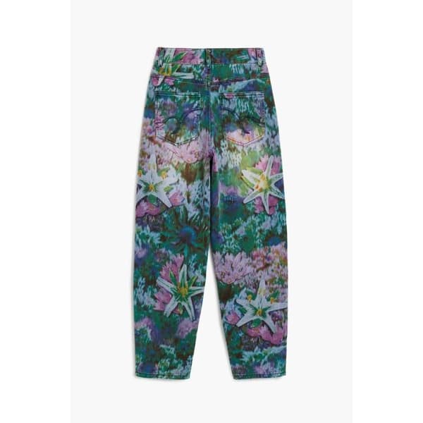 Desigual Beetle damjeans - grön