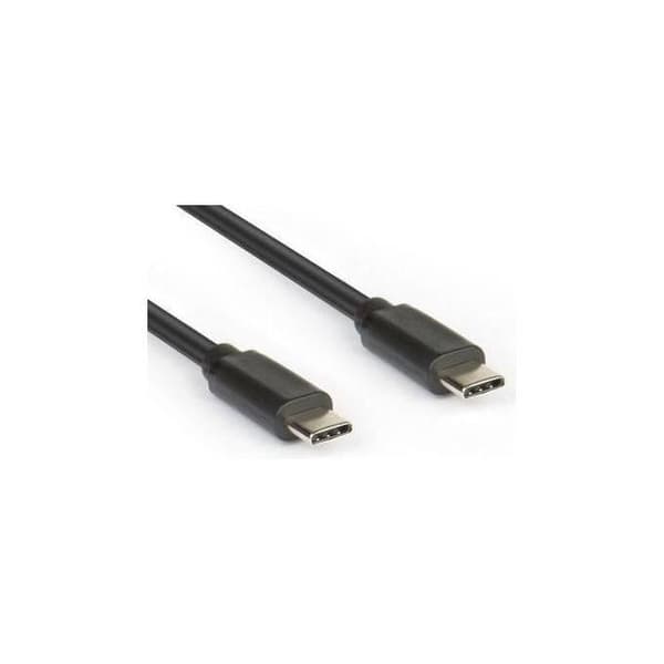 USB-C-kabel - HAMLET - USB-C till USB-C 2.0 - 180 cm - USB 2.0 - Svart