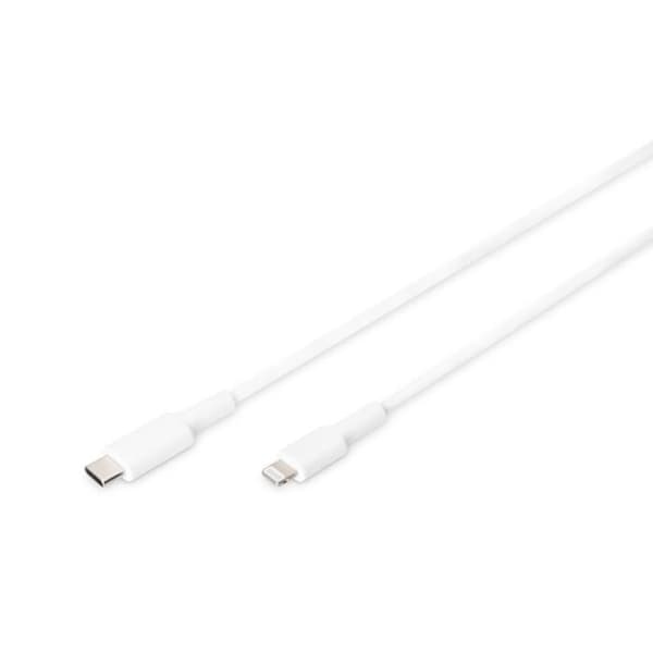 ASSMANN DIGITUS USB-laddningskabel - Lightning till USB-C M/M - 1.0M