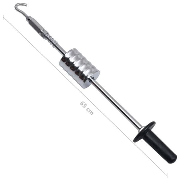 vidaXL glidhammare med krok 65 cm kolstål