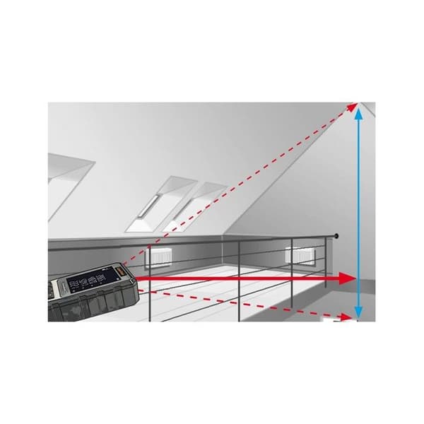 Laserliner DistanceMaster Laseravståndsmätare väska 50 m