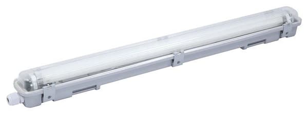 Ljusrör - Gefolec led-rör - 410002 - Reglette LED-rör 60 cm IP65 1x9w, Pc, Vit