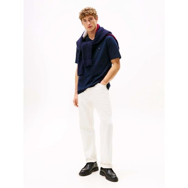 T-shirt Tommy Hilfiger Essential med V-ringning