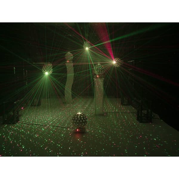 Eurolite LED B-40 Laserstråleffekt, vit