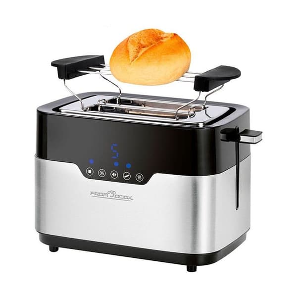 Brödrost - PROFICOOK - PC-TA 1170 - Touchsensor - 7 rostningsnivåer - Smulbricka