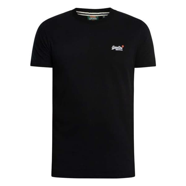 T-shirt Superdry Essential Contrast Pr präglad Logotyp Herr