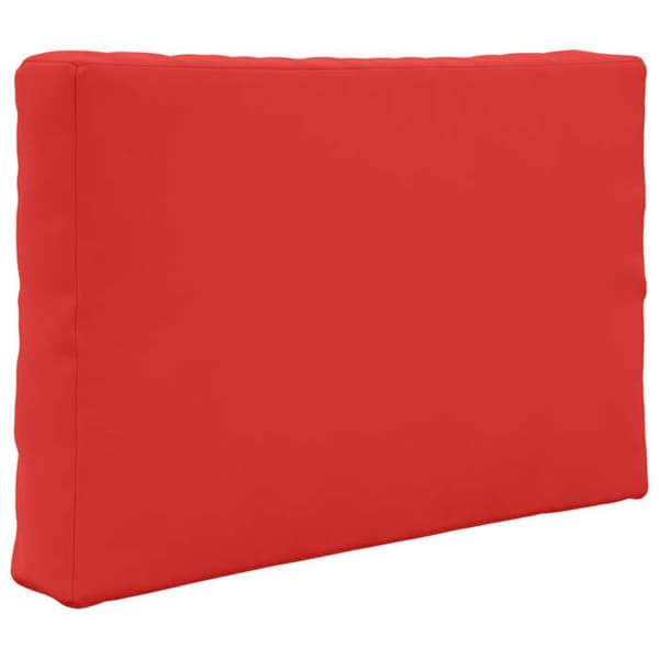 vidaXL Utomhussoffkudde 2 st Röd Polyester, Modern skumkudde för utomhus 900716