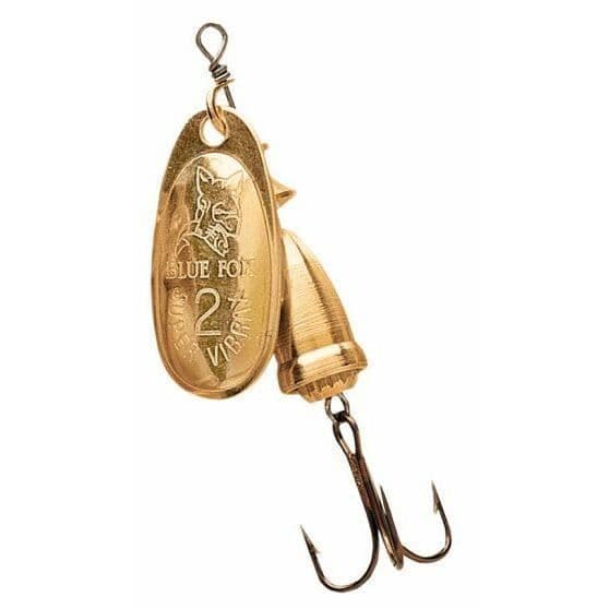 Blue Fox original vibraxsked 18g - guld - 18 g
