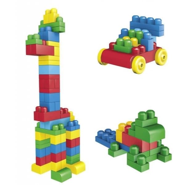 MEGA BLOKS First Builders - Klassisk väska - 80 block