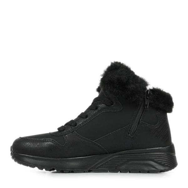 Flickskor - Svart - Skechers Uno Lite - Comfurt Collar