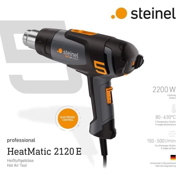 Steinel värmepistol HM 2120 E bilinsatsset