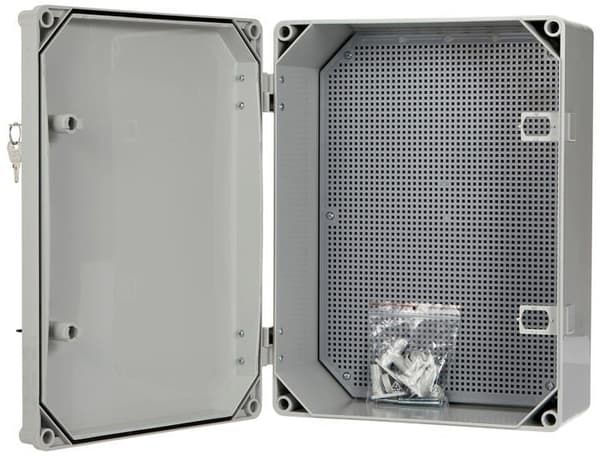 Distribution cabinet - Elektro-Plast - 1 - IP65 - Polycarbonate - Grå RAL 7035