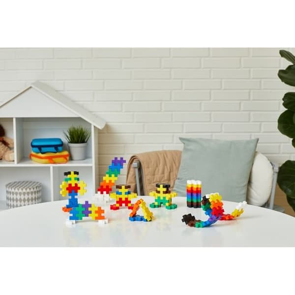 Utbildande byggspel - PLUSPLUS - Midi BIG Box - 50 bitar - Midi BIG format - Monteringsspel
