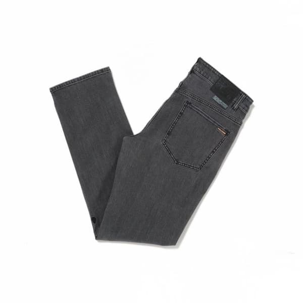 Jean Volcom Solver Denim Neutral Grå Herr