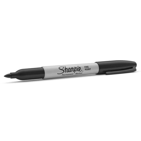 SHARPIE Permanent Marker Set om 4 - Fin spets - Diverse standardfärger
