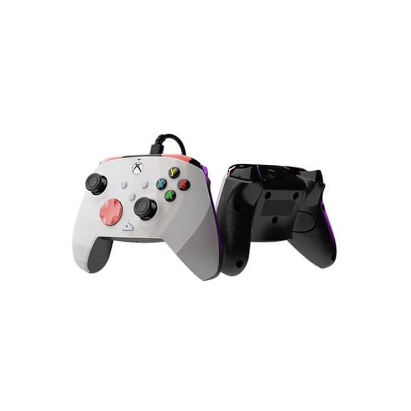 Manettspelkontroll - PDP - Rematch + Airlite gaminghörlurar - Trådad - Xbox One - Vit