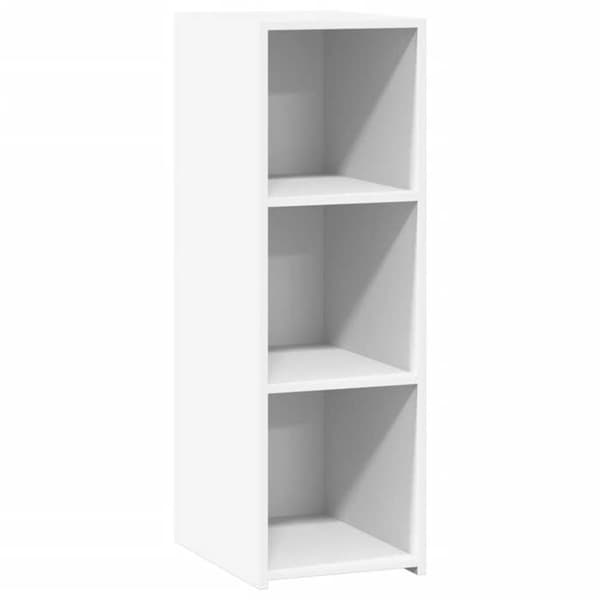vidaXL Buffé vit 30x41x93 cm ingenjörsträ 846341