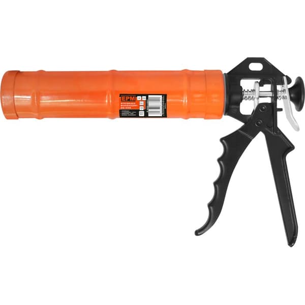 Siliconpistol - EPM - E-400-4501 - Rillad - Aluminium och stål - Kuggsystem - Pulverlackerad