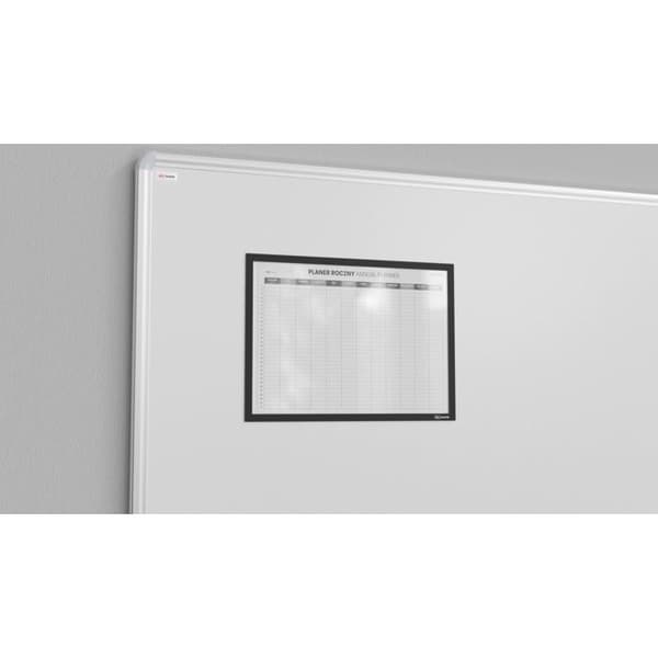 Magnetisk Dokumentficka A4 Svart - 5-Pack