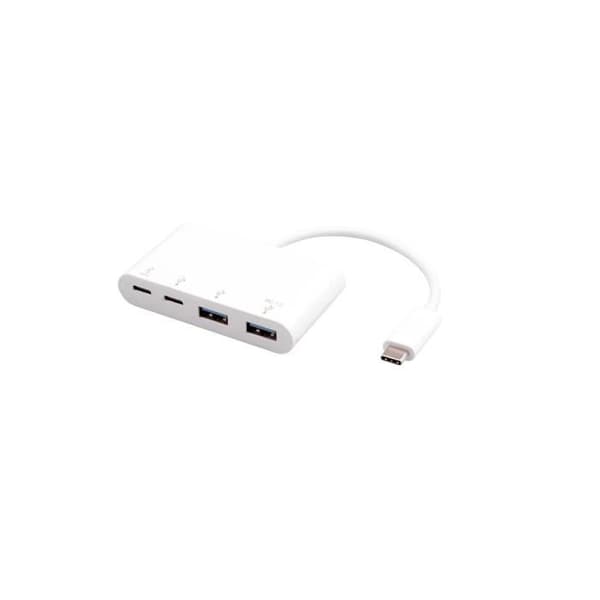 Hub USB-C - ESTUFF - ES625002 - 4 portar - 2 USB-C - 2 USB3.0 - 5 Gbps