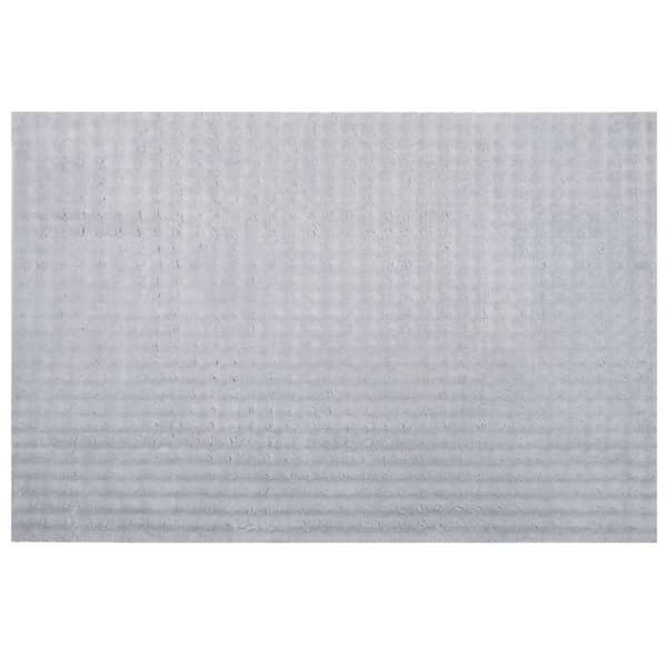 vidaXL Yta Matta SIROLO Grå 280 x 200 cm Polyester 42022770