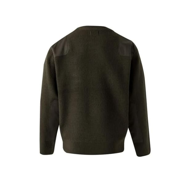 Tröja tjock rund hals Velilla - Grön - 2XL