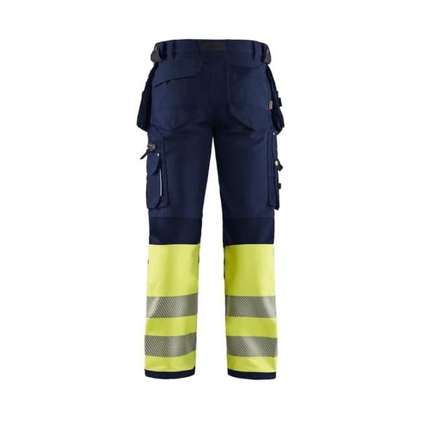 Blaklader 4D stretch arbetsbyxor med hög synlighet