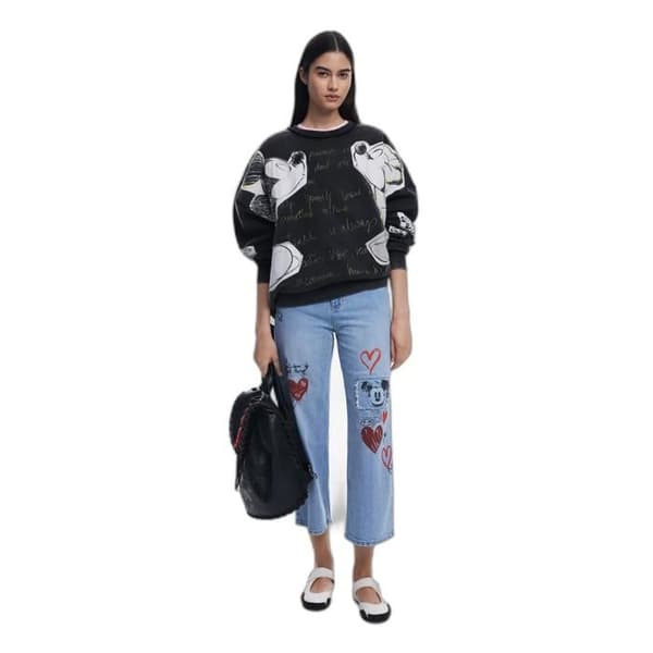 Sweatshirt dam Desigual Mickey
