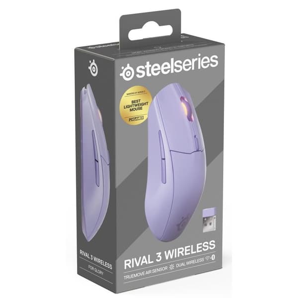 Souris Steelseries Rival 3 WL Gen 2 - Lavendel