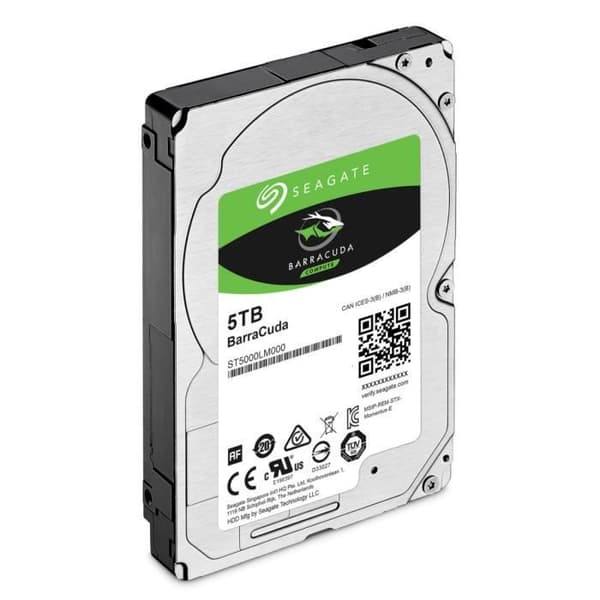 SEAGATE - Intern hårddisk - BarraCuda - 5TB - 5400rpm - 2,5"