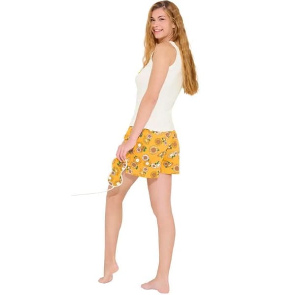 Pyjamaset kort linne dam Lisca Sommar