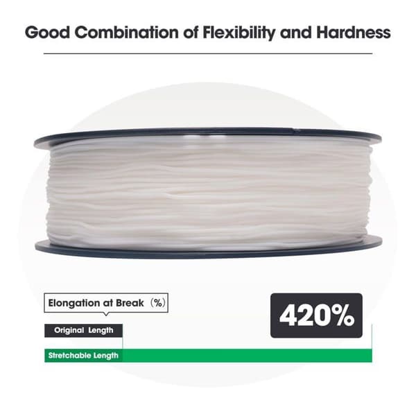 Esun 3d skrivarkabel - eLastic175N1KG