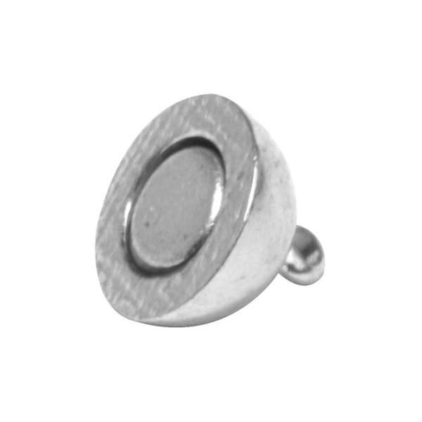 Magnetlås, extra starkt, 12mm ø, silverfärgad, 1 styck