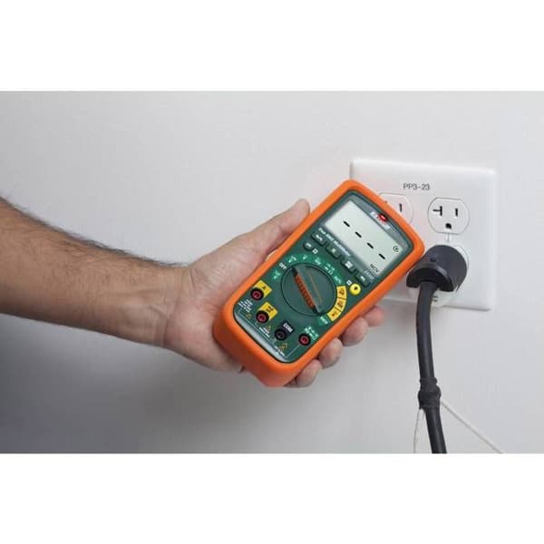 Extech EX350 Digital multimeter CAT III 600 V Display (antal punkter): 4000